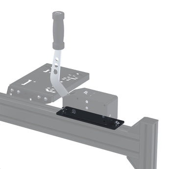 Fanatec Handbrake Mount mounted to prime lite cockpit