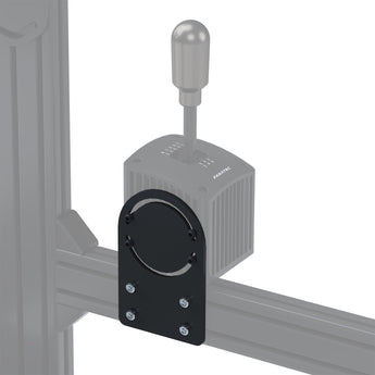 Fanatec Shifter Mount in Situ (Close-up)