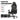 PRO Series Gen 2 gaming chair reclined in black leather