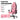 PRO Series Gen 2 gaming chair reclined in rose-pink fabric