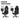 PRO Series Gen 2 XL black leather gaming chair stitching detail