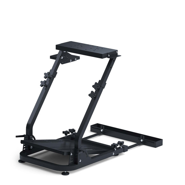 racing wheel stand with seat
