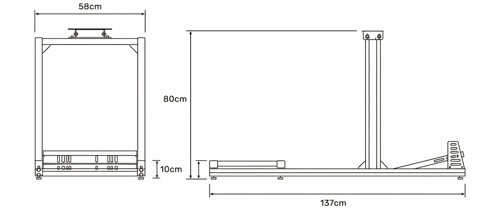 PRIME Lite-R Cockpit dimensions